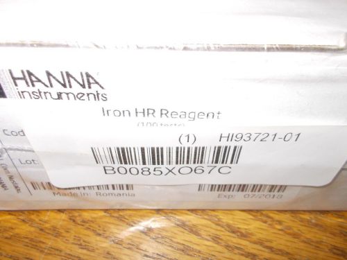 Hanna Instruments Iron HR Reagent HI93721-01
