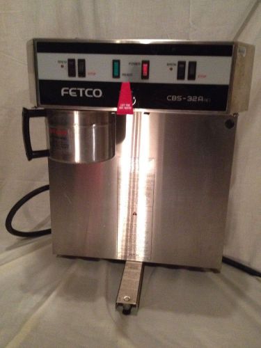 Fetco CBS-32A Double Drip Airpot Coffee Brewer  Deli Restaurant industrial works