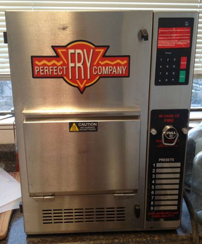 Never Been Used Perfect Fry PFC5700 Ventless Countertop Deep Fryer Fire System