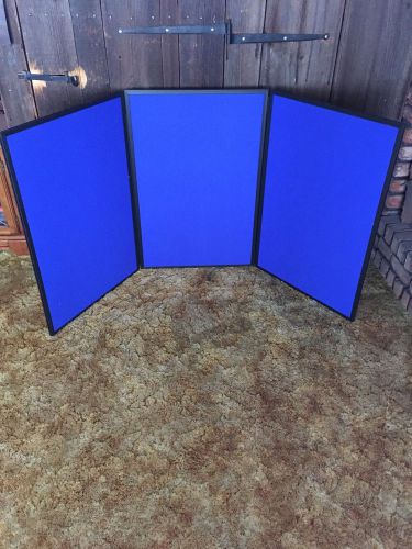 ShowIt  Display System, Blue and Silver, 6&#039;x3&#039;, By Apollo SB93513Q