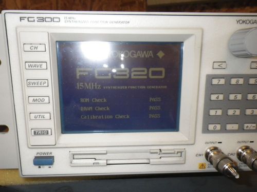 Yokogawa FG320 FG300 Synthesized Function Generator 15 MHz