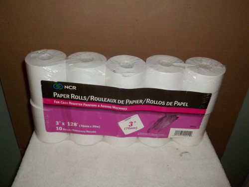 NIP NCR Cash Register/Adding Machine Paper-10 Rolls