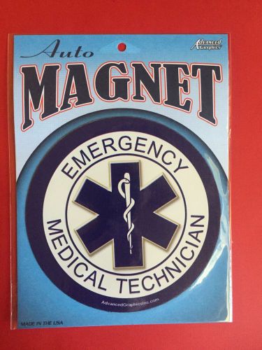 Magnetic Car Signs Emergency Medical Technician