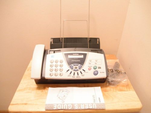 NEW BROTHER FAX-575 PERSONAL PLAIN PAPER FAX PHONE COPIER FAXIMILE MACHINE