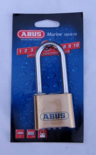 ABUS Marine 180IB/50HB63 - New Combination Brass Padlock