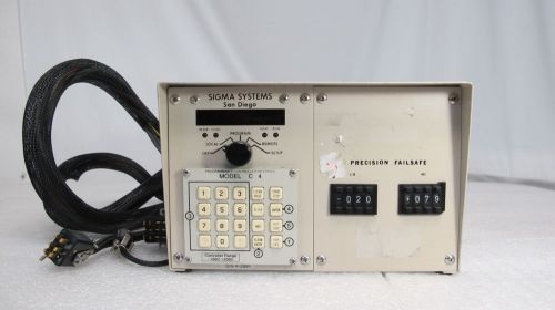 SIGMA SYSTEMS PROGRAMMABLE CONTROLLER/INTERFACE MODEL C 4