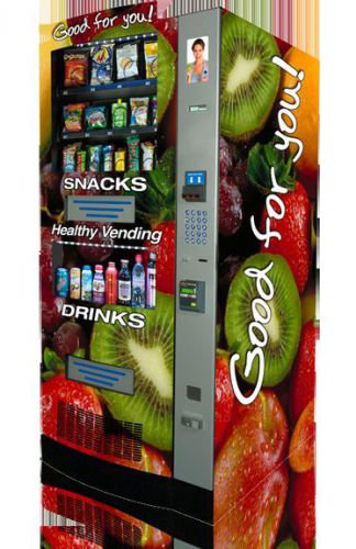 Brand New Healthy Vending Machines - Snack and Beverage