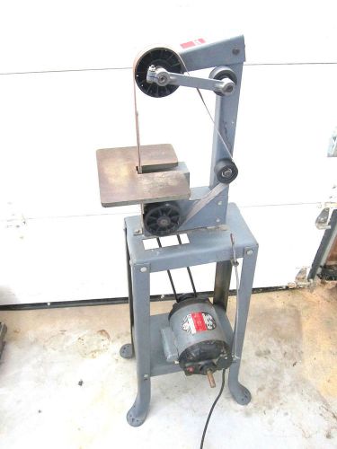Delta rockwell 31-350 1 x 42 belt sander grinder w/ original stand for sale