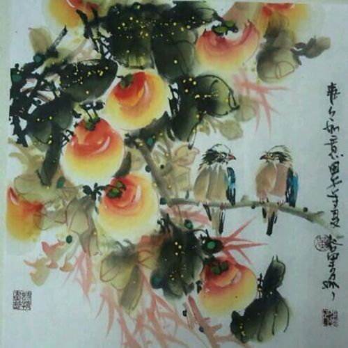 2014 Chinese Calligraphy paint - Various Squared Drawings
