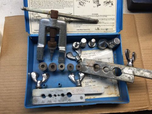 Flaring swagging kit imperial flare tool - 1/8-3/4&#034; - as shown for sale