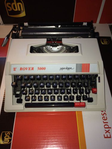 Rover 5000 Super Deluxe Typewriter