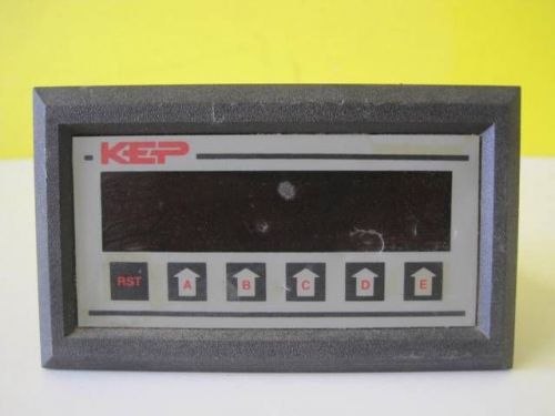 Kep kessler-ellis products electric counter mdl. int65a1h35x 201-291-0500 used for sale