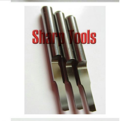 10pcs straight cutters cnc router bits pvc wood mdf abs acrylic  2.0mm 8mm for sale
