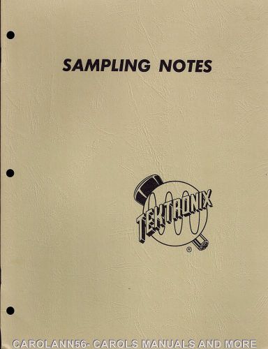 TEKTRONIX SAMPLING NOTES 1962