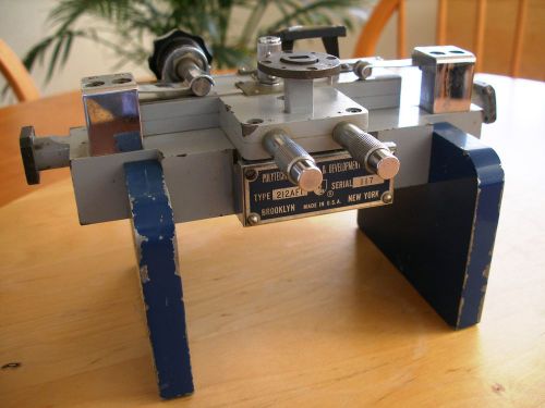 Polytechnic Research and Development 210 Waveguide Apparatus
