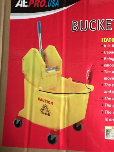 Commercial cleaning mop trolley water bucket restaurant hall floor for sale