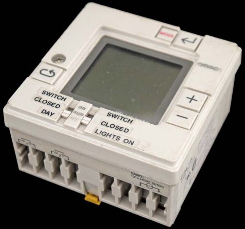 Omron h5l-a 100-240vac programmable digital 24 hour time switch unit module for sale