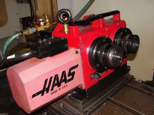 HAAS AUTOMATION DUAL SPINDLE SERVO 5C INDEXER FOR VF1 VF2 VF3 VF4 ETC (OC349)