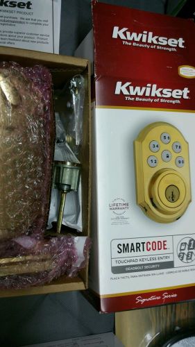 Kwikset 909 L03 SMT CP Smart code Door Lockset