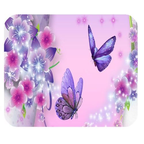 New Butterfly Design Mousepad Gaming Anti Slip For Optical Laser Mouse