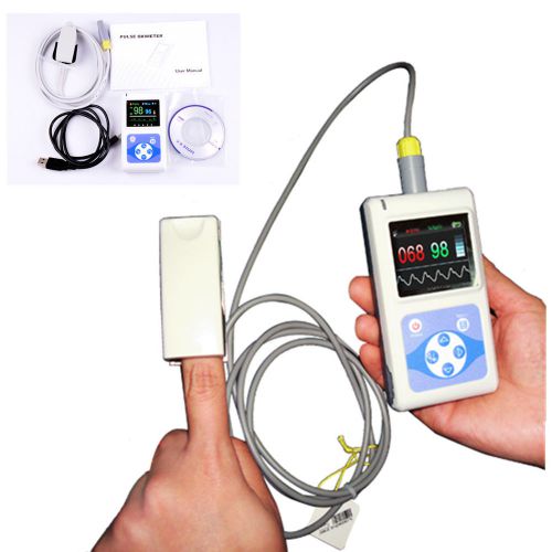 Hot sale color tft handheld pulse oximeter wi software spo2 monitor health care for sale