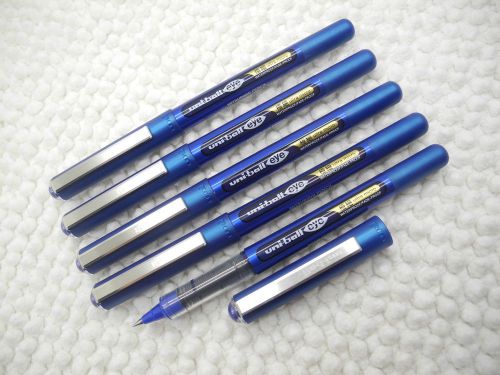 NEW 5pcs Uni-Ball UB-150-0.38mm Ultra Micro roller ball pen Blue(Made in Japan