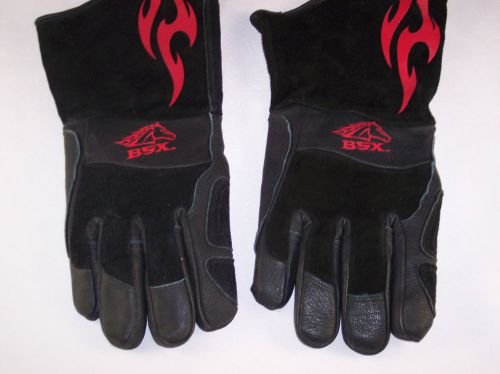 Black stallion xtreme bsx mig/stick welding glove large bs50 l two right hands for sale