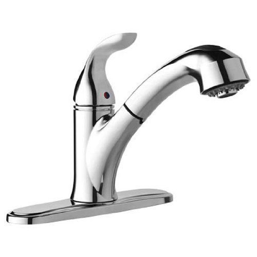 TUSCANY  PULL-OUT SPOUT KITCHEN FAUCET CHROME &#034;REPLACEMENT CARTRIDGE INCLUDED&#034;