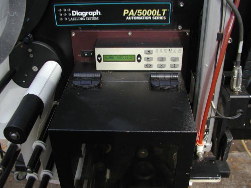 DIAGRAPH PA/5000LT LABEL MAKER APPLICATOR 115  ZEBRA PRINTER For parts / repair