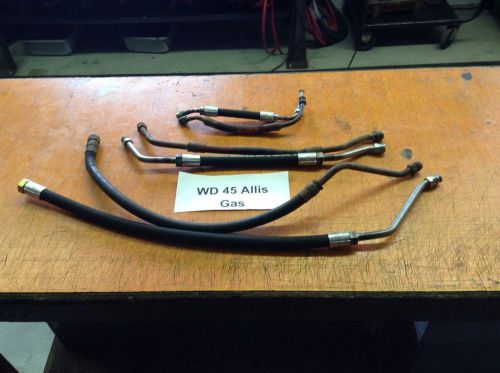 Allis chalmers wd45 gas power steering hoses, hydraulic tube for sale
