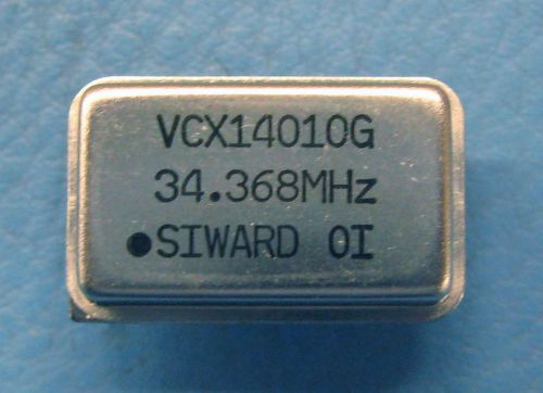 288 x SIWARD VCX14010G-34.368   VCXO 34.368 MHz 10ppm HCMOS Output  100ppm PULL