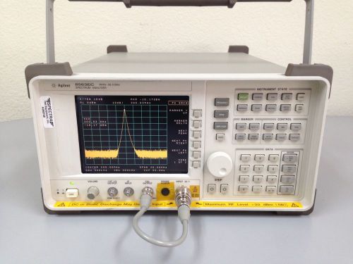 Agilent / HP 8563EC Spectrum Analyzer 9 kHz - 26.5 GHz with opt 007 + warranty