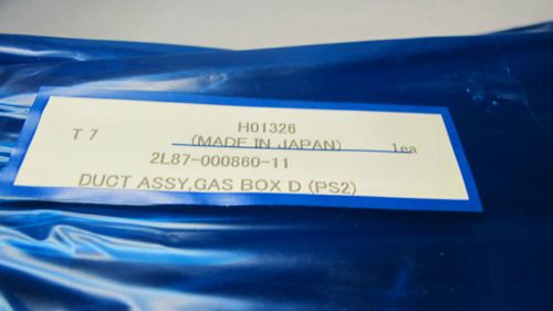 TOKYO ELECTRON LIMITED 2L87-000860-11 GAS BOX DUCT ASSY