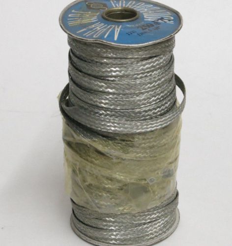 Alpha Wire Corp 1231 Tinned Copper 1/4&#034; Flat Braid 200Ft  Approx Slot Car Wire