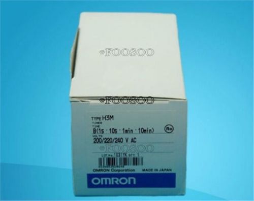 Omron timer h3m-b 200-240vac new in box for sale