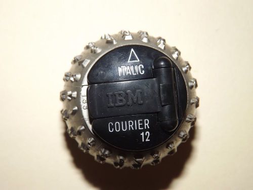 IBM Typing Element 88 Character SELECTRIC I &amp; II [Courier 12 Italic]