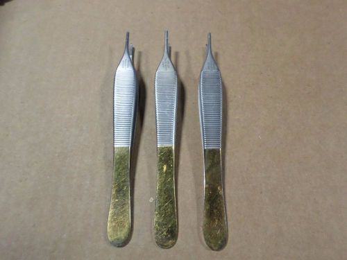 Jarit Carb-Bite 122-500, 122-510 Adson Needle Forceps