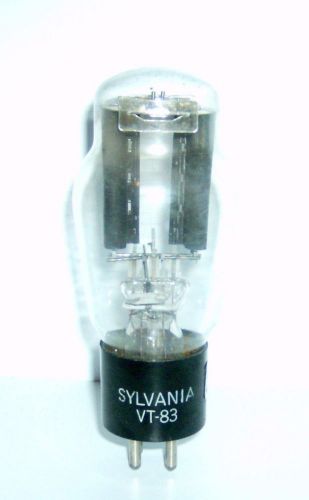 Sylvania vt-83 (military grade) rectifier tube-for hickok,tv-7 tube testers. for sale