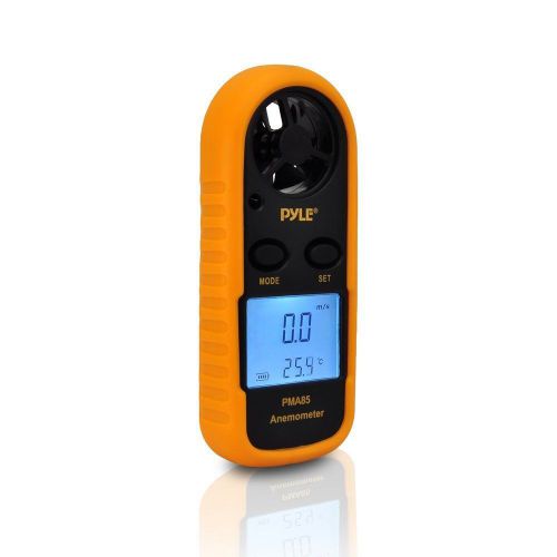 Pyle PMA85 Digital Anemometer Measures Wind and Temperature