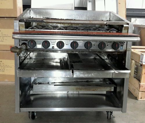 Used MagiKitch&#039;n (FM636) 36&#034; Gas Charbroiler