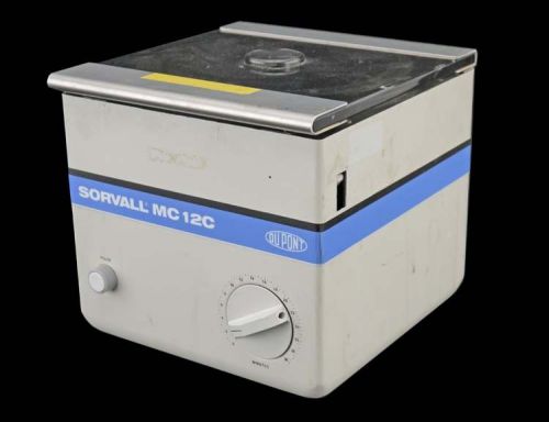 Dupont sorvall mc-12c 121°c 18-slot 12000rpm rotor lab micro centrifuge parts for sale