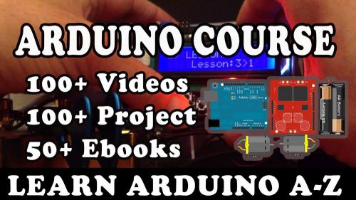 Arduino Learning Courses with 50+ PDF Books 100+ Projects