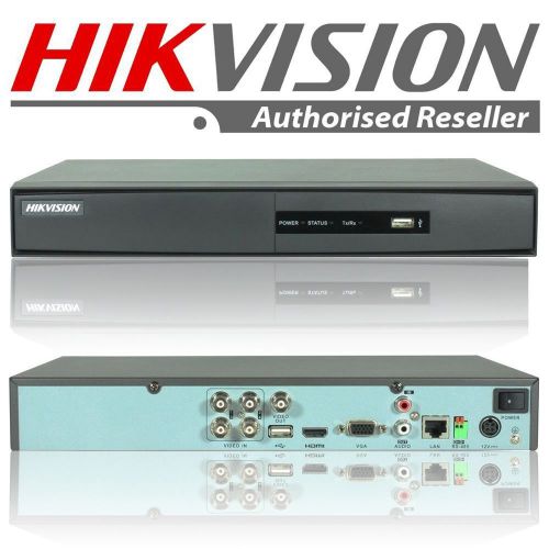 Hikvision ds-7204hvi-sv hd 4 channel bnc hdmi cctv dvr recorder no hard drive for sale