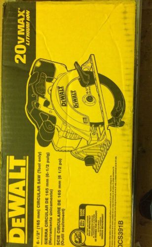 Dewalt DCS391b 20V Cordless Circular Saw &amp; Blade Max 20 volt New In Box