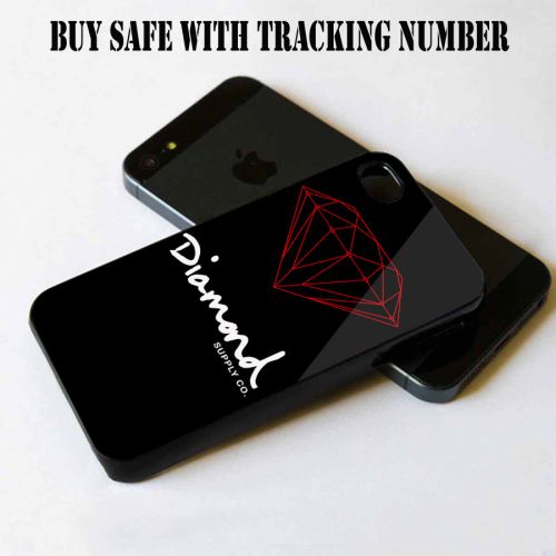 Diamond Supply Co. Red Logo For iPhone 4, 4s, 5, 5s, 5c ,6 ,6 Plus Case