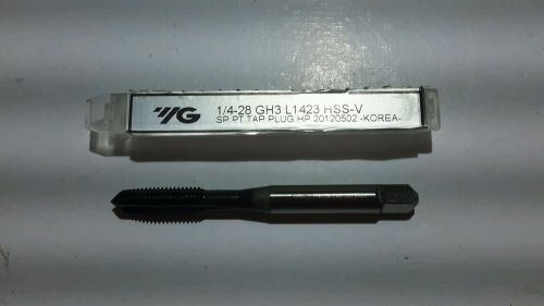 1/4-28 TAP YG1 Plug Tap Din Lenght HARD SLICK COATED