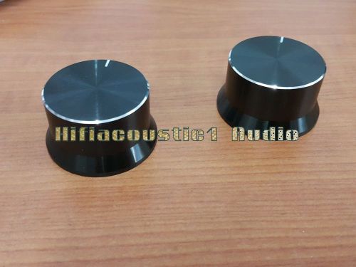 2pcs 35-40x22 aluminum volume control knob cd amplifier potentiometer fit alaps for sale