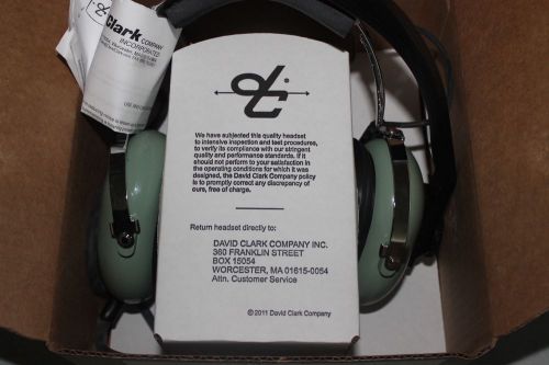 NEW David Clark Powered Headset H5030 Part 12511G-01 16 Decible Reduction 