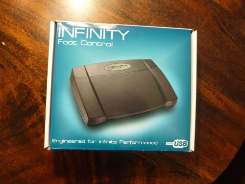 Infinity USB Digital Foot Control with Computer plug (IN-USB2), New in Box