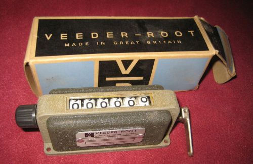 Early Mechanical Event/Revolutions Counter VEEDER- ROOT Model KC 1338 L@@K